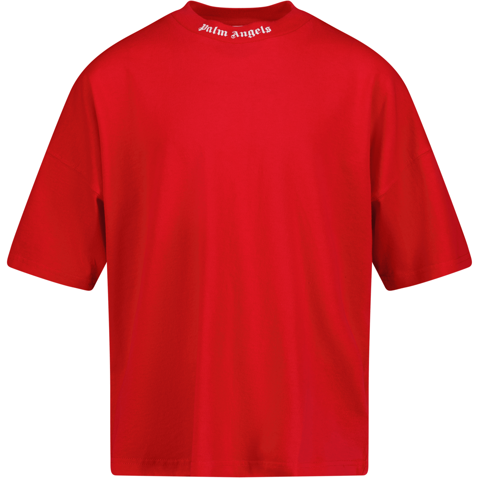 Palm Angels Kinder Jongens T-Shirt Rood 4Y