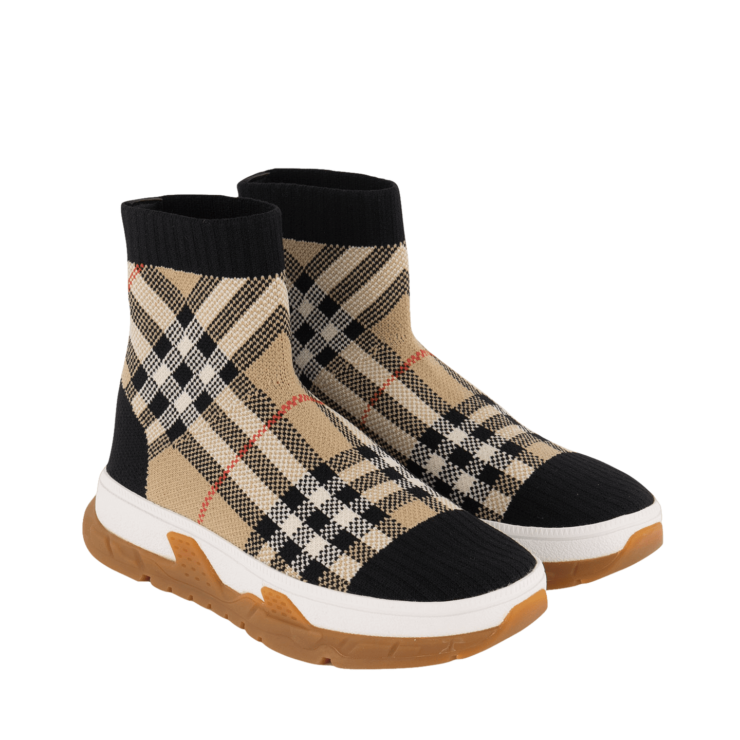 Burberry Kinder Unisex Sneakers Zwart 28