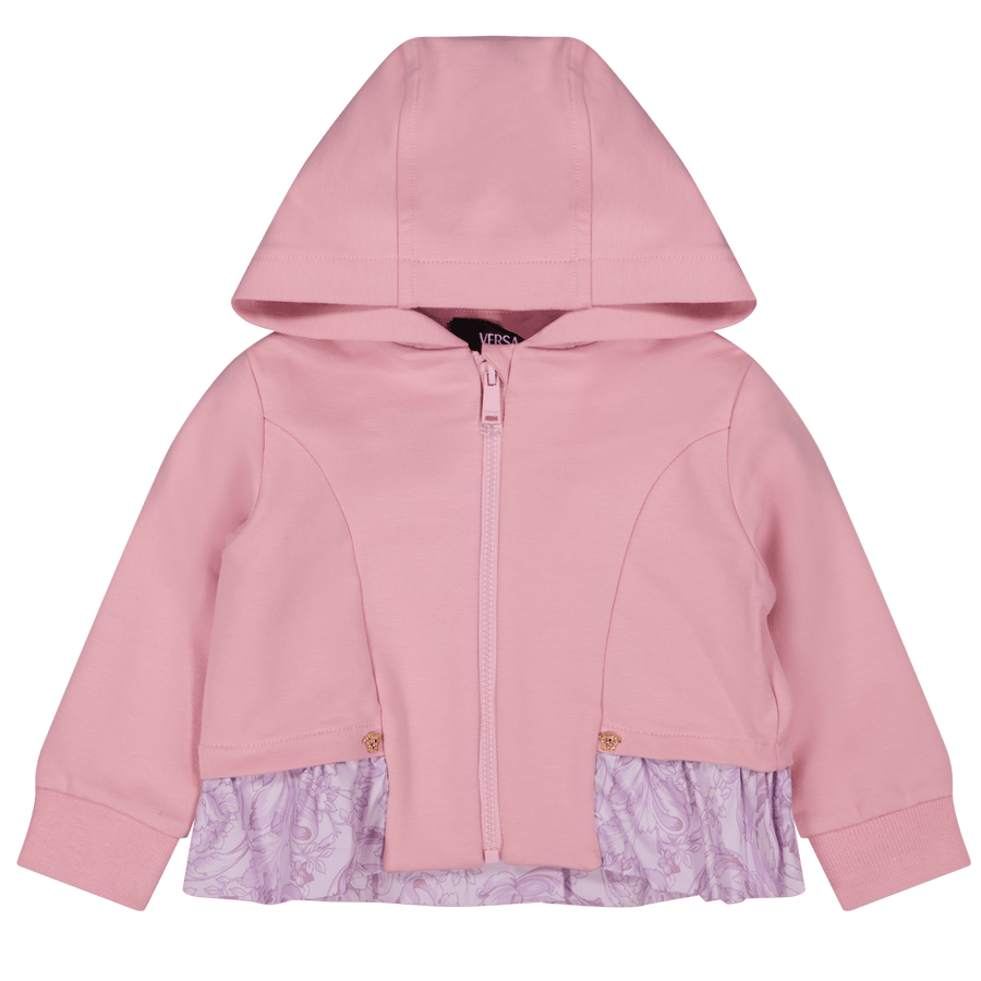 Versace Baby Mädchen Strickjacke Rosa