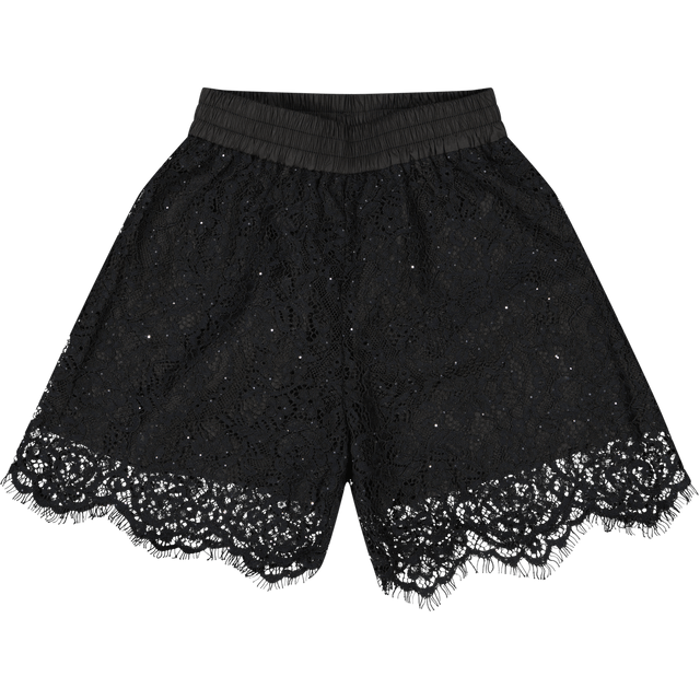 MonnaLisa Kinder Meisjes Shorts Zwart 4Y