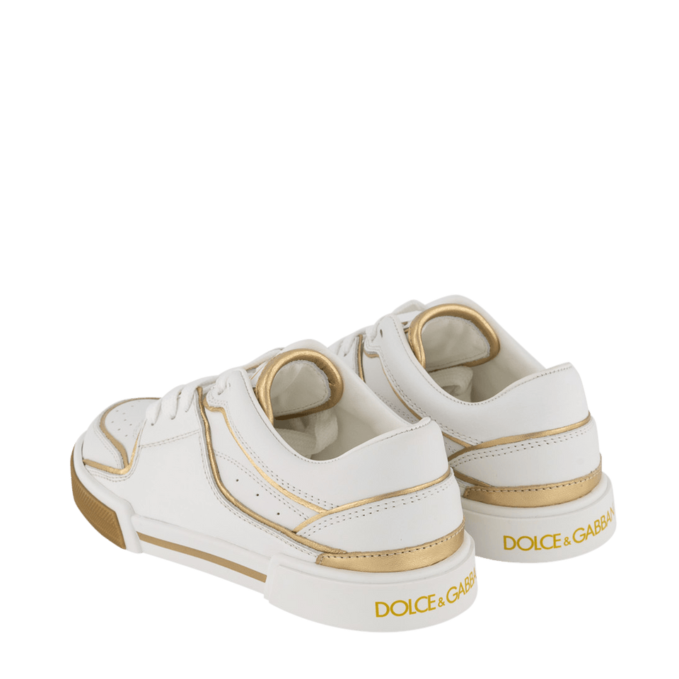 Dolce & Gabbana Kinder Meisjes Sneakers Goud