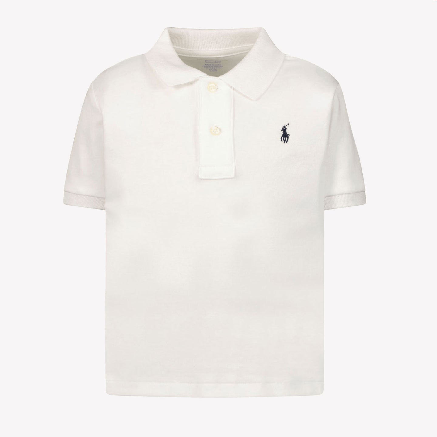 Ralph Lauren Bébé Garçons Polo Blanc