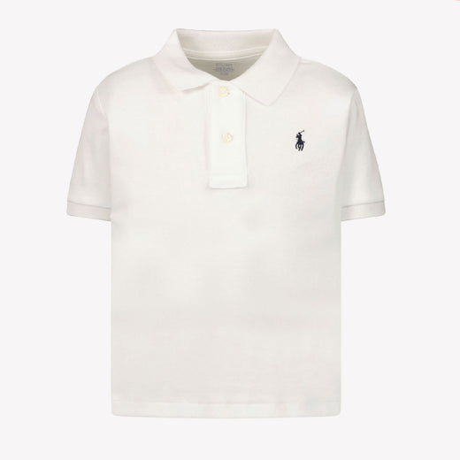 Ralph Lauren Bebé Chicos Polo Blanco