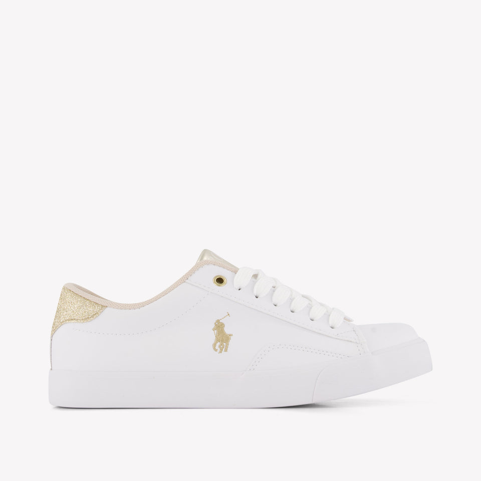 Ralph Lauren TERÓN V Chicas Zapatillas en Blanco