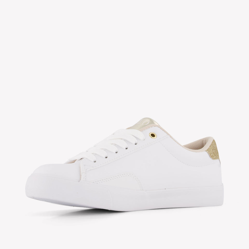 Ralph Lauren TERÓN V Chicas Zapatillas en Blanco