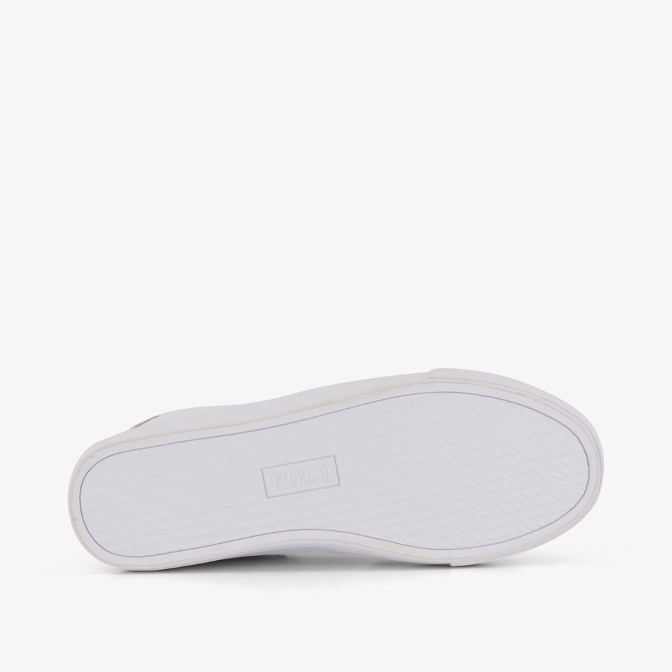 Ralph Lauren TERÓN V Chicas Zapatillas en Blanco