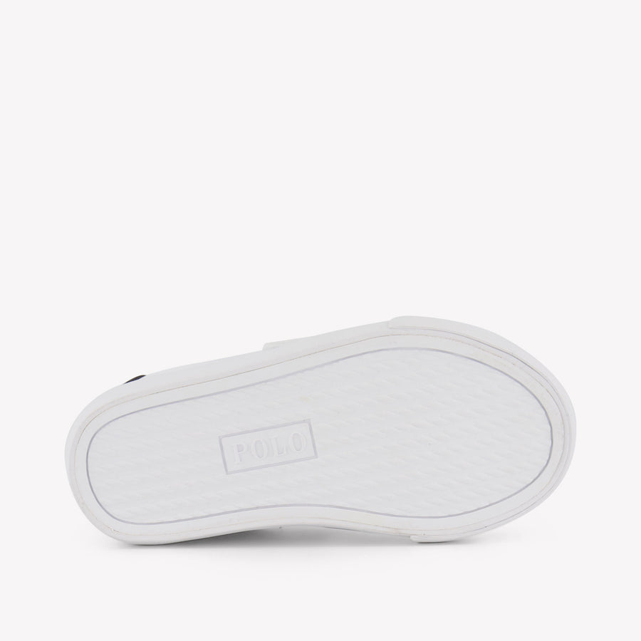 Ralph Lauren THERON V PS Jongens Sneakers In Wit