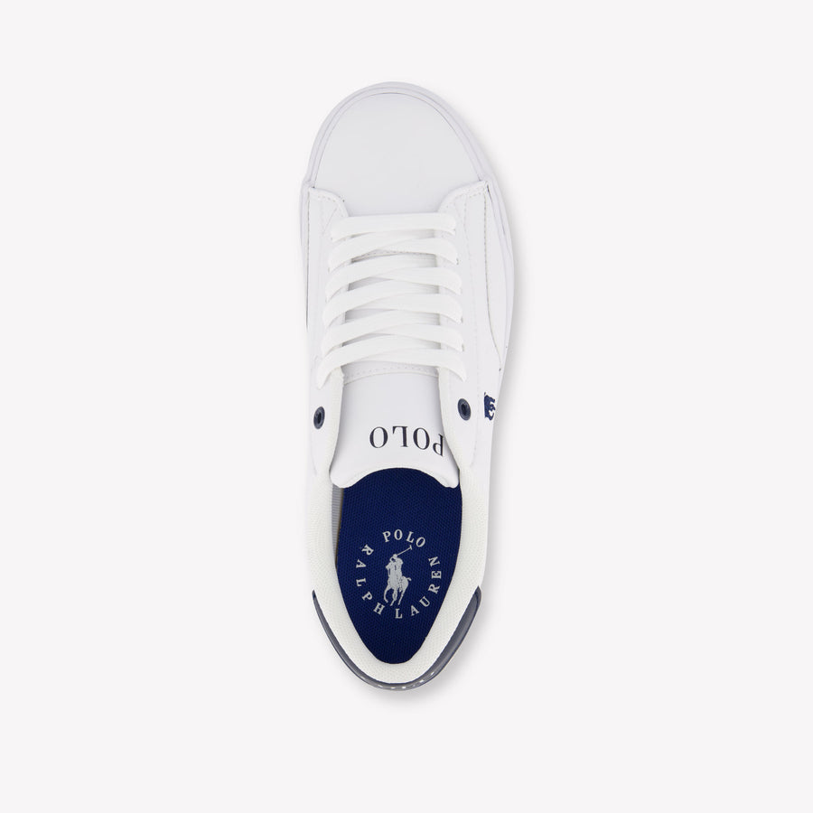 Ralph Lauren THERON V Jongens Sneakers In Wit