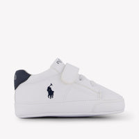 Ralph Lauren TERONE Bambino Ragazzi Scarpe da ginnastica dentro Bianco