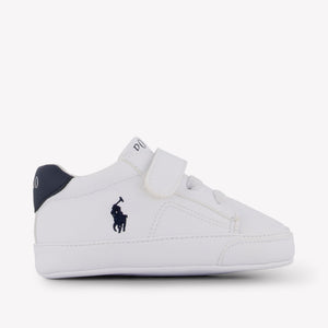 Ralph Lauren TERONE Bambino Ragazzi Scarpe da ginnastica dentro Bianco