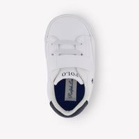 Ralph Lauren TERONE Bambino Ragazzi Scarpe da ginnastica dentro Bianco