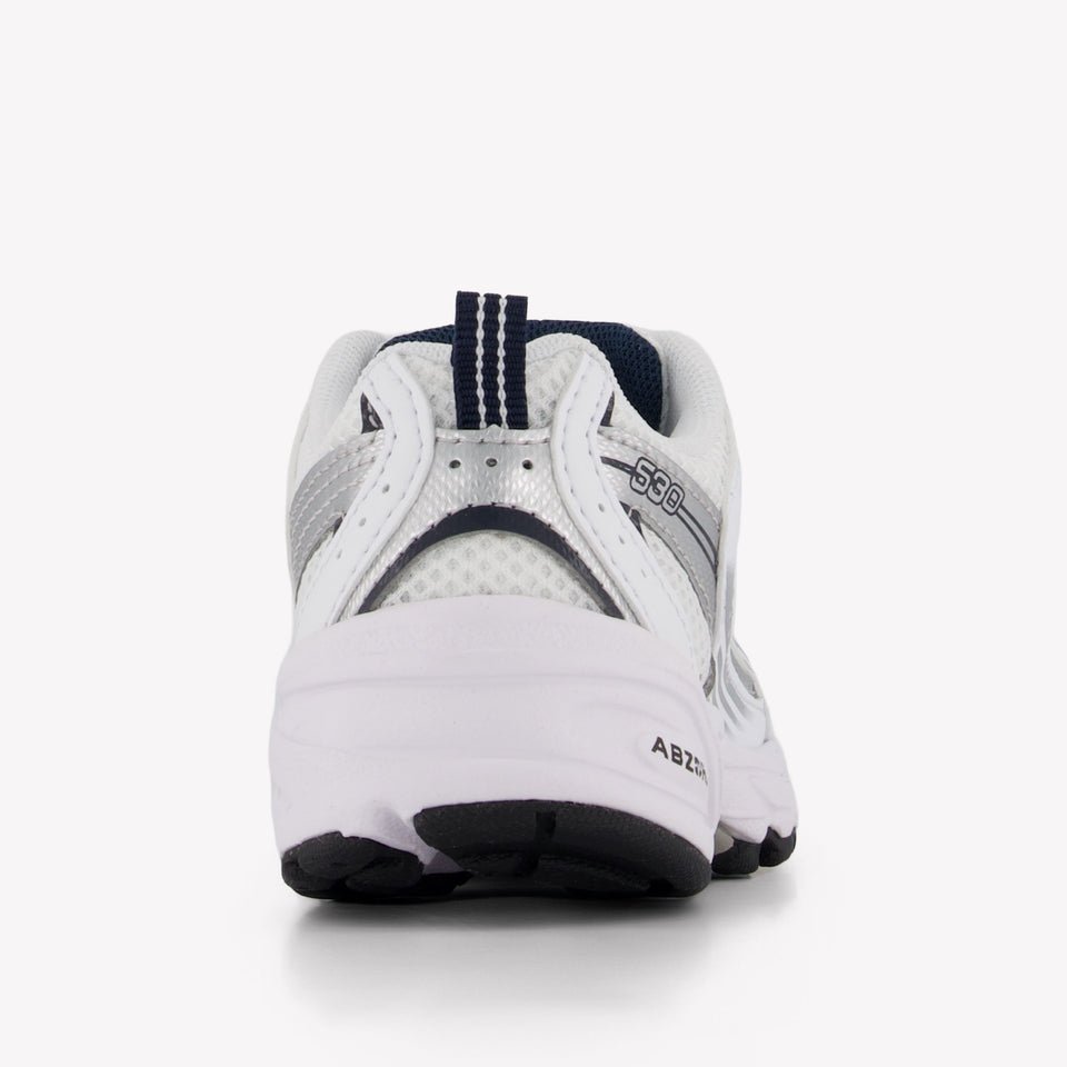 New Balance PZ530 Balance Unisexe Baskets Blanc