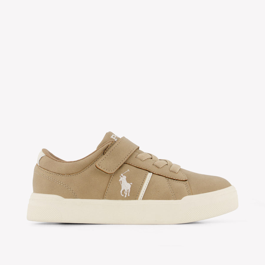Ralph Lauren Garçons Baskets dans Beige