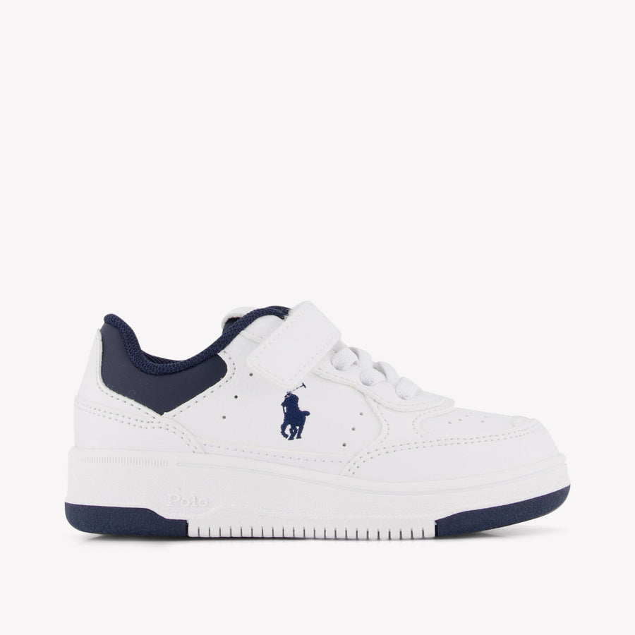 Ralph Lauren COUR DES MAÎTRES Garçons Baskets dans Blanc