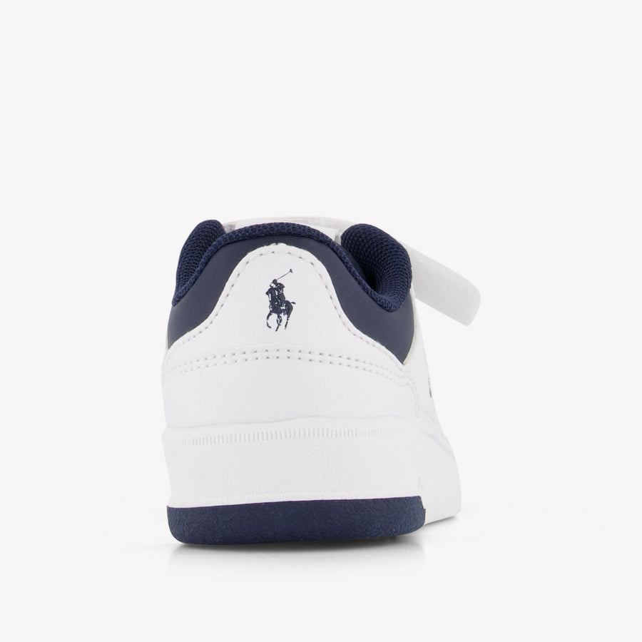 Ralph Lauren COUR DES MAÎTRES Garçons Baskets dans Blanc