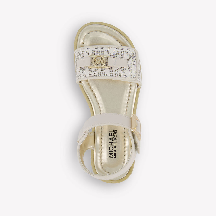 Michael Kors BRANDY KIERAN Chicas Sandalias en Blanco Roto
