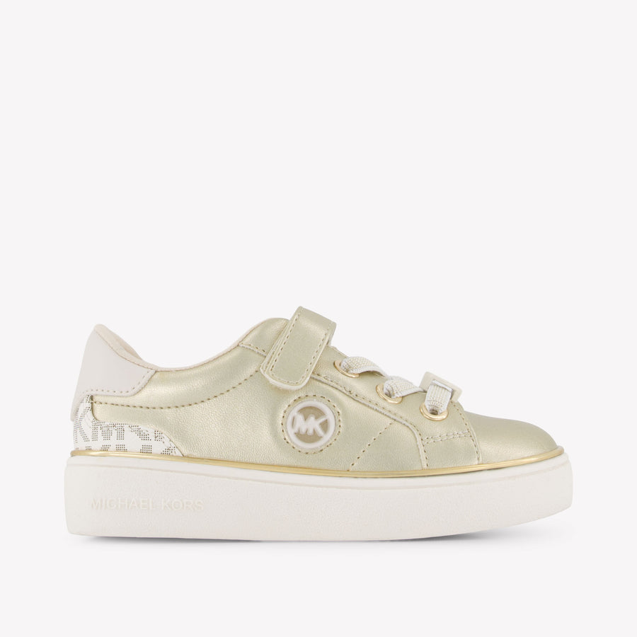Michael Kors Jem Finn Mädchen Sneakers In Gold