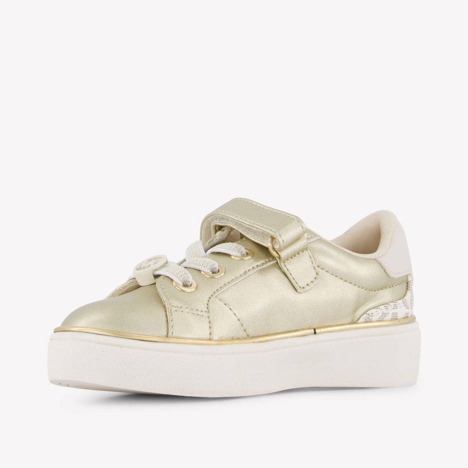 Michael Kors Jem Finn Filles Baskets dans Or