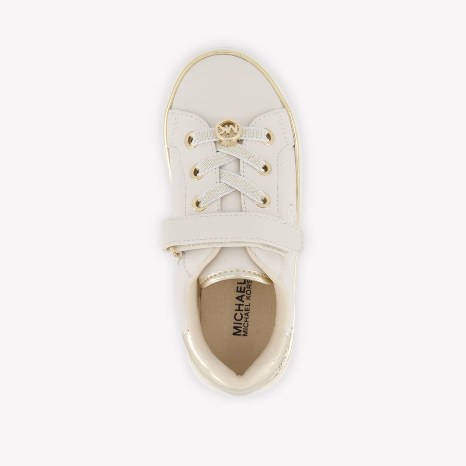Michael Kors Jem Finn Ragazze Scarpe da ginnastica dentro Off White