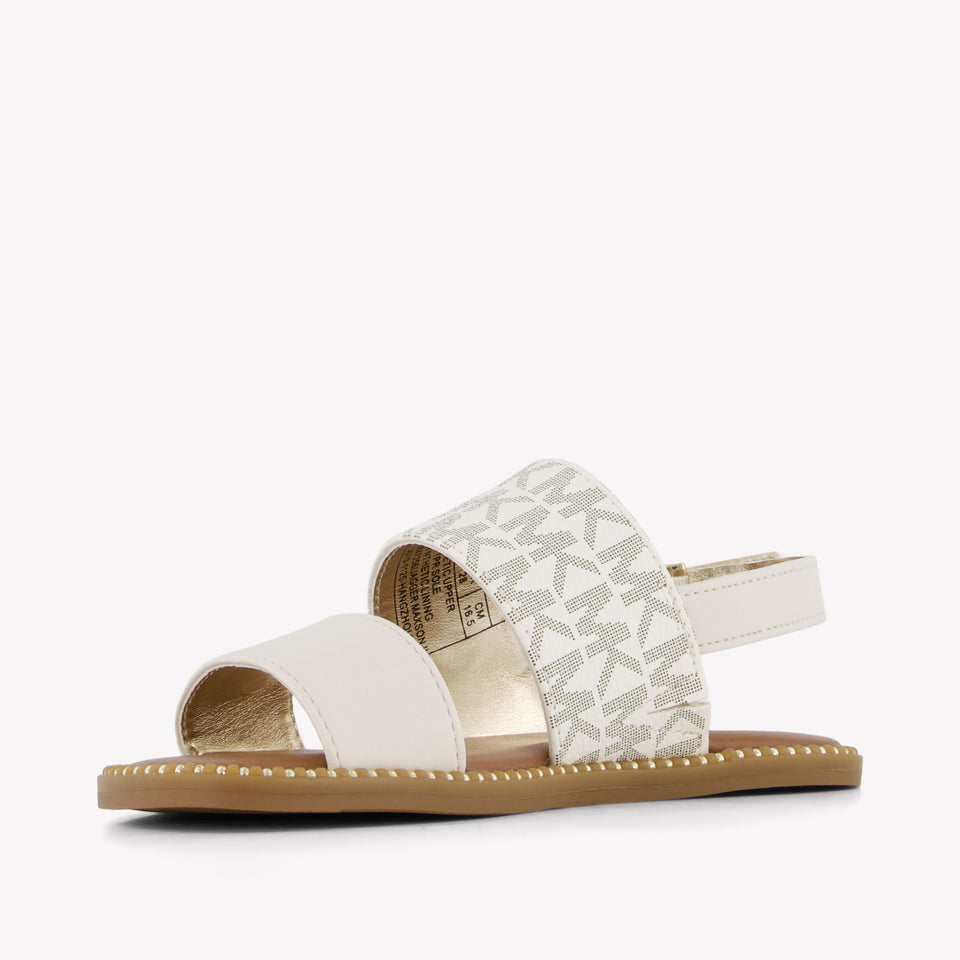 Michael Kors HUNTER MAXSON II Girls Sandals In OffWhite