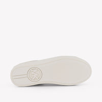 Michael Kors JORDANE FINN Filles Pantoufles en blanc cassé