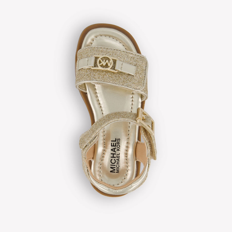 Michael Kors KIERAN Chicas Sandalias en Oro