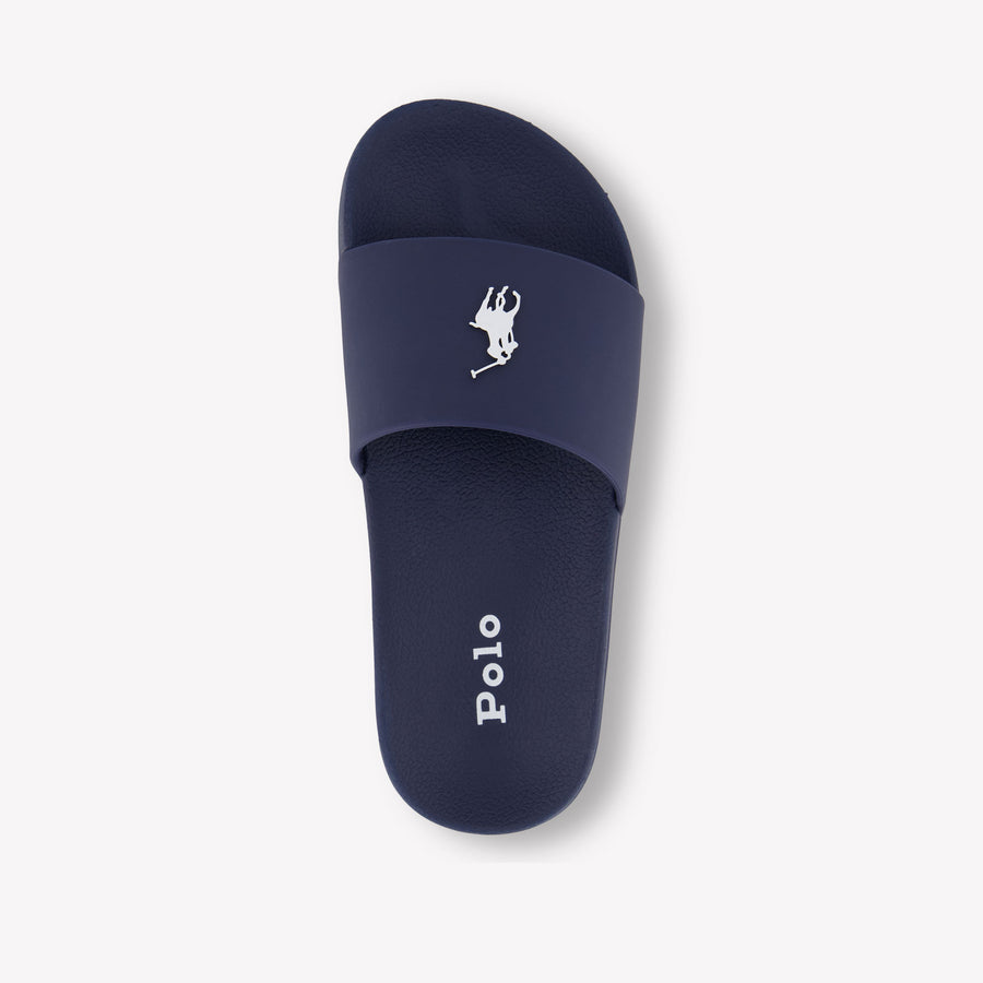 Ralph Lauren LENNON Ragazzi Pantofole dentro Navy