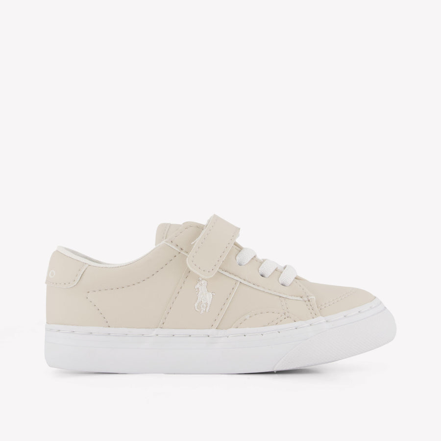 Ralph Lauren RYLEY PS Chicos Zapatillas en Beige claro