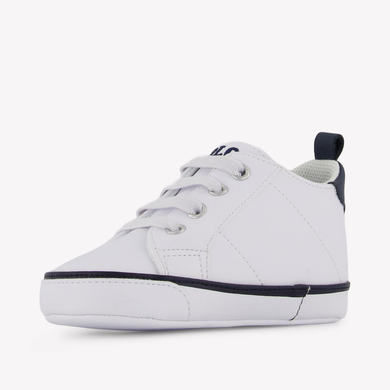 Ralph Lauren QUILTON BEAR Baby Jongens Sneakers In Wit