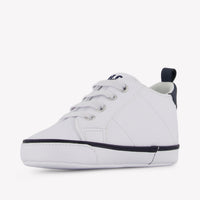Ralph Lauren QUILTON BEAR Baby Jongens Sneakers In Wit
