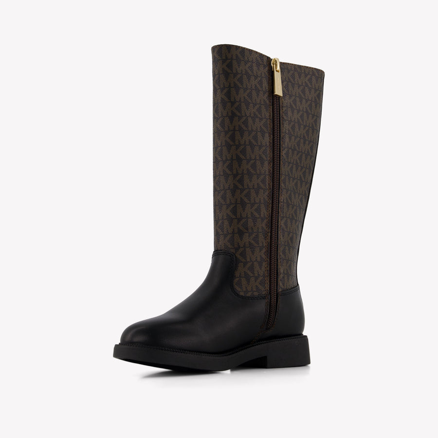 Michael Kors Girls Boots In Black