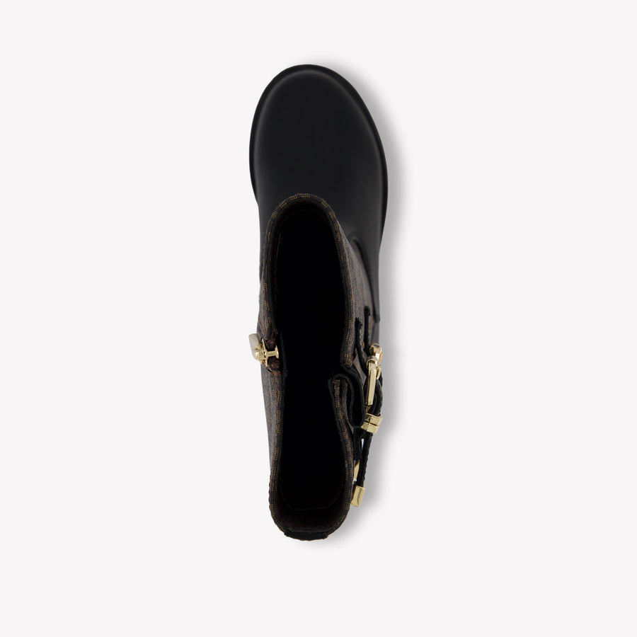 Michael Kors Girls Boots In Black