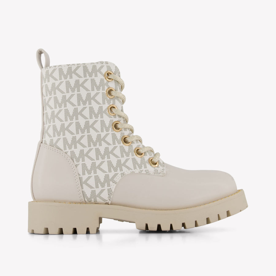 Michael Kors Girls Boots In OffWhite