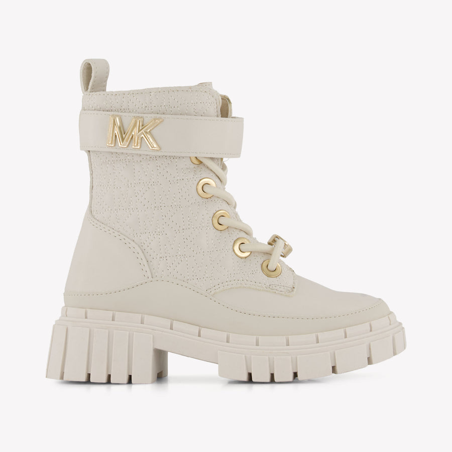 Michael Kors Filles Bottes en blanc cassé