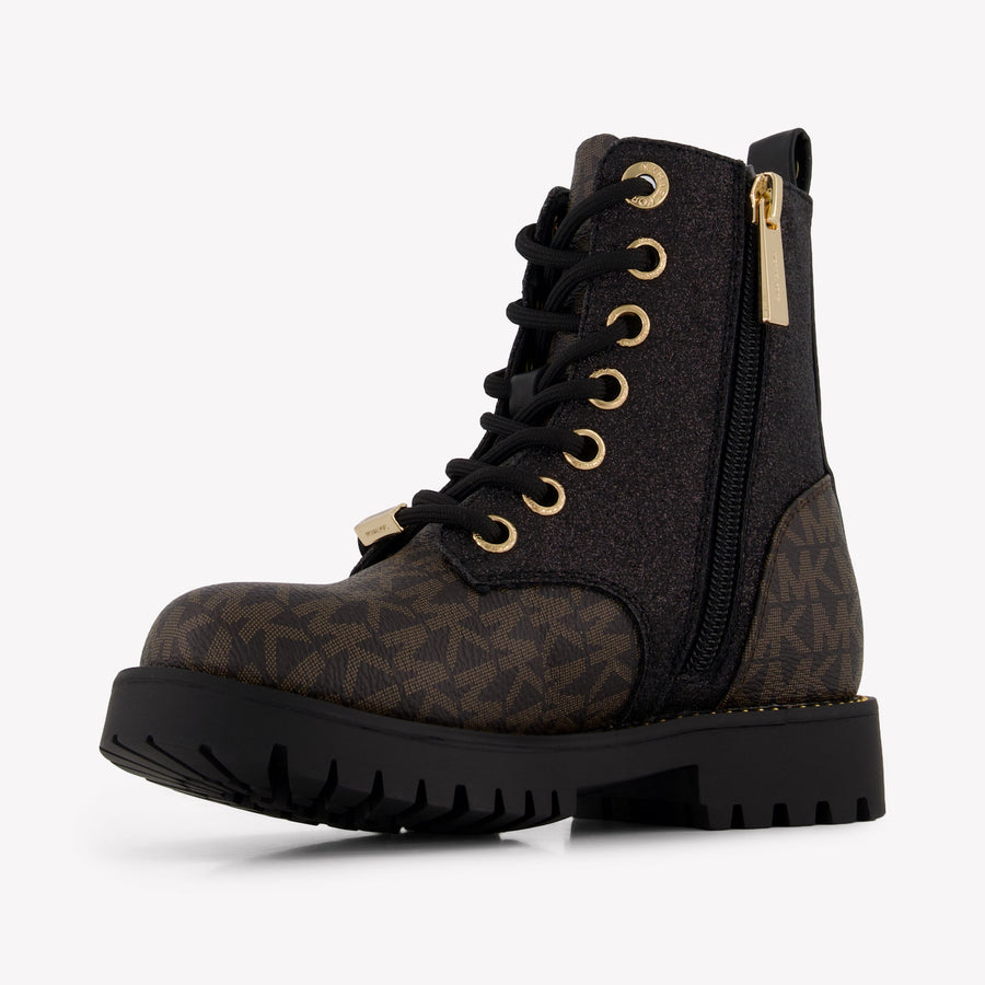 Michael Kors Girls Boots In Brown