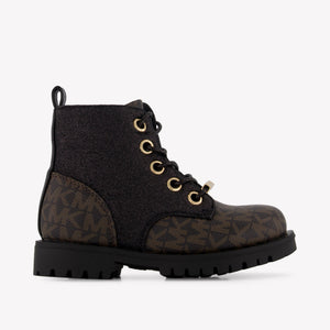 Michael Kors Girls Boots In Brown