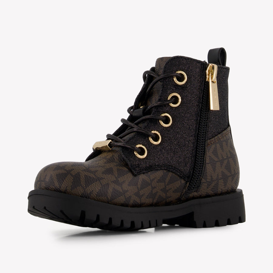Michael Kors Girls Boots In Brown