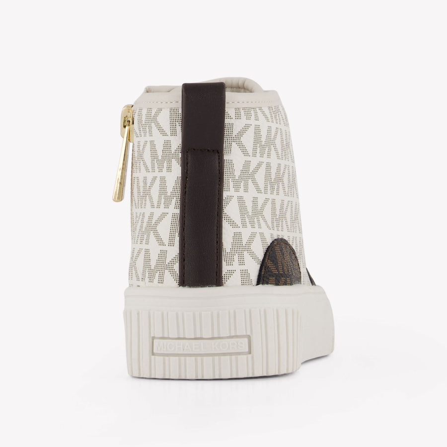 Michael Kors Meisjes Sneakers In Off White