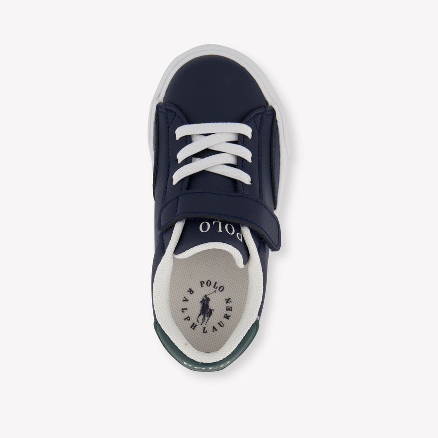 Ralph Lauren Jungen Sneakers In Marineblau