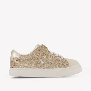 Ralph Lauren Meisjes Sneakers In Goud