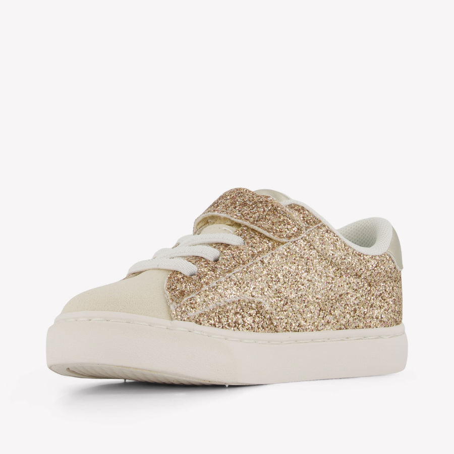 Ralph Lauren Meisjes Sneakers In Goud