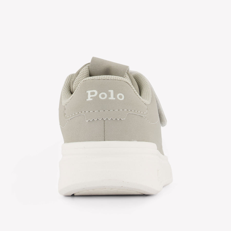 Ralph Lauren Jungen Sneakers In Hellgrau