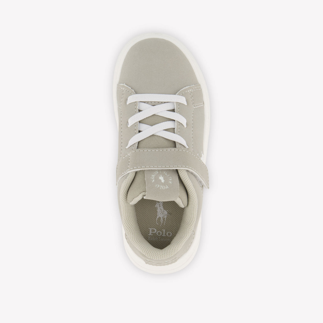 Ralph Lauren Jungen Sneakers In Hellgrau