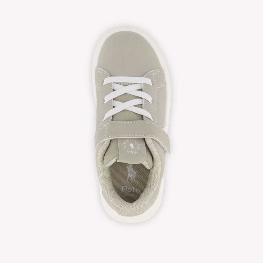Ralph Lauren Jungen Sneakers In Hellgrau
