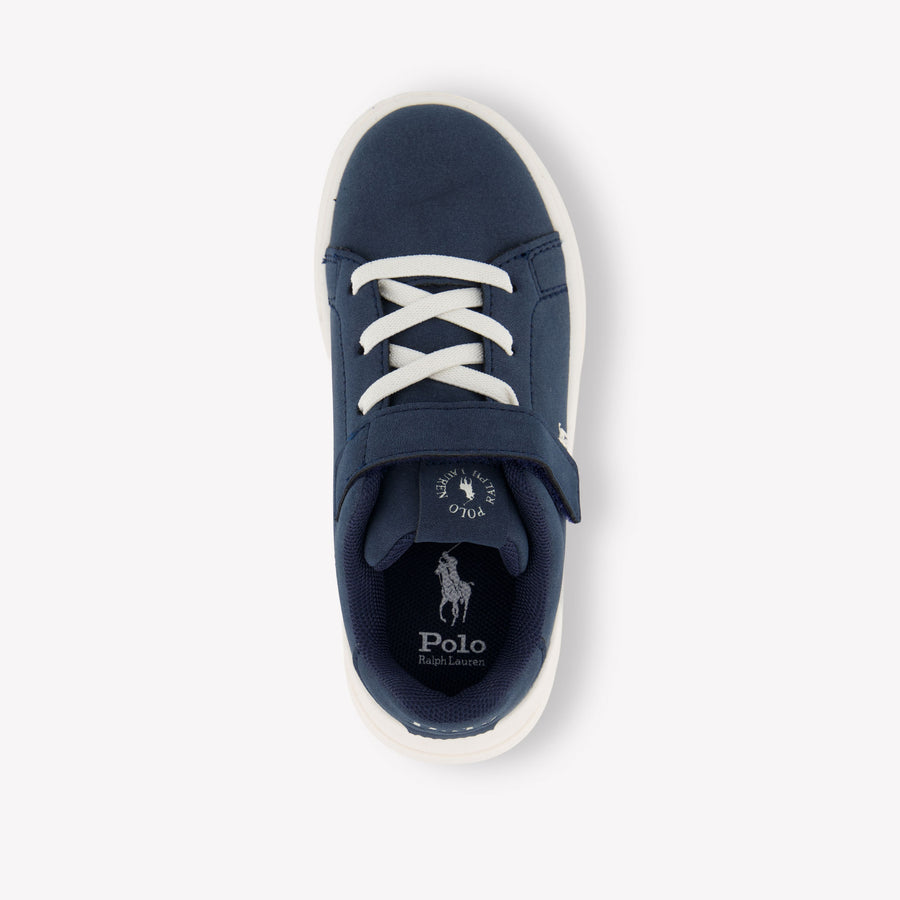 Ralph Lauren Garçons Baskets dans Navy