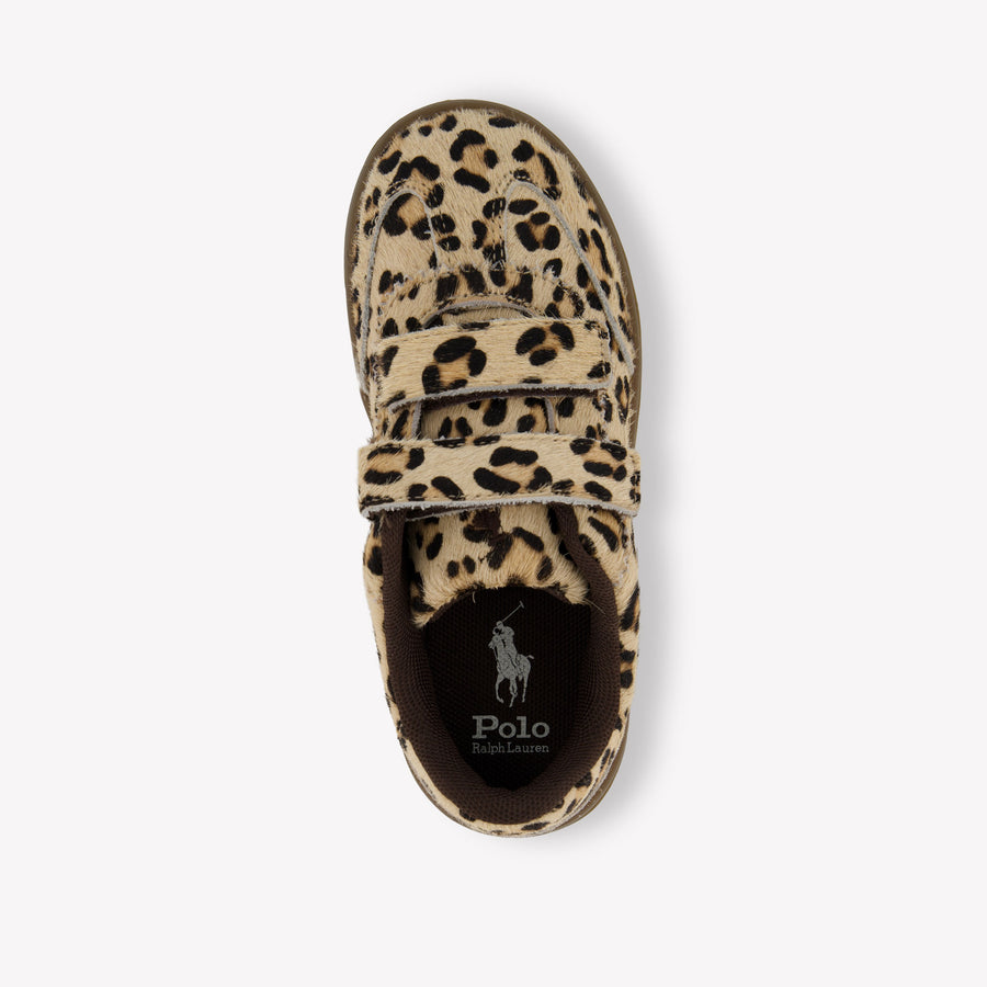 Ralph Lauren Chicas Zapatillas en Leopardo