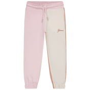 Adivina pantalones de niñas para niños rosa claro