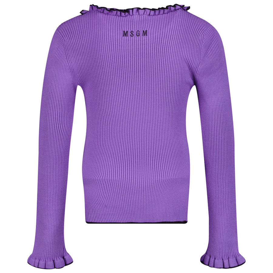 MSGM Kinder Meisjes Trui Lila