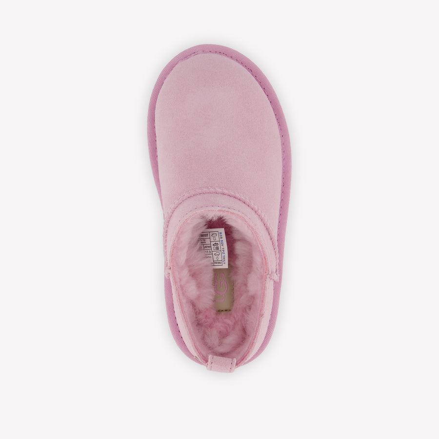 UGG Filles Pantoufles Rose Léger
