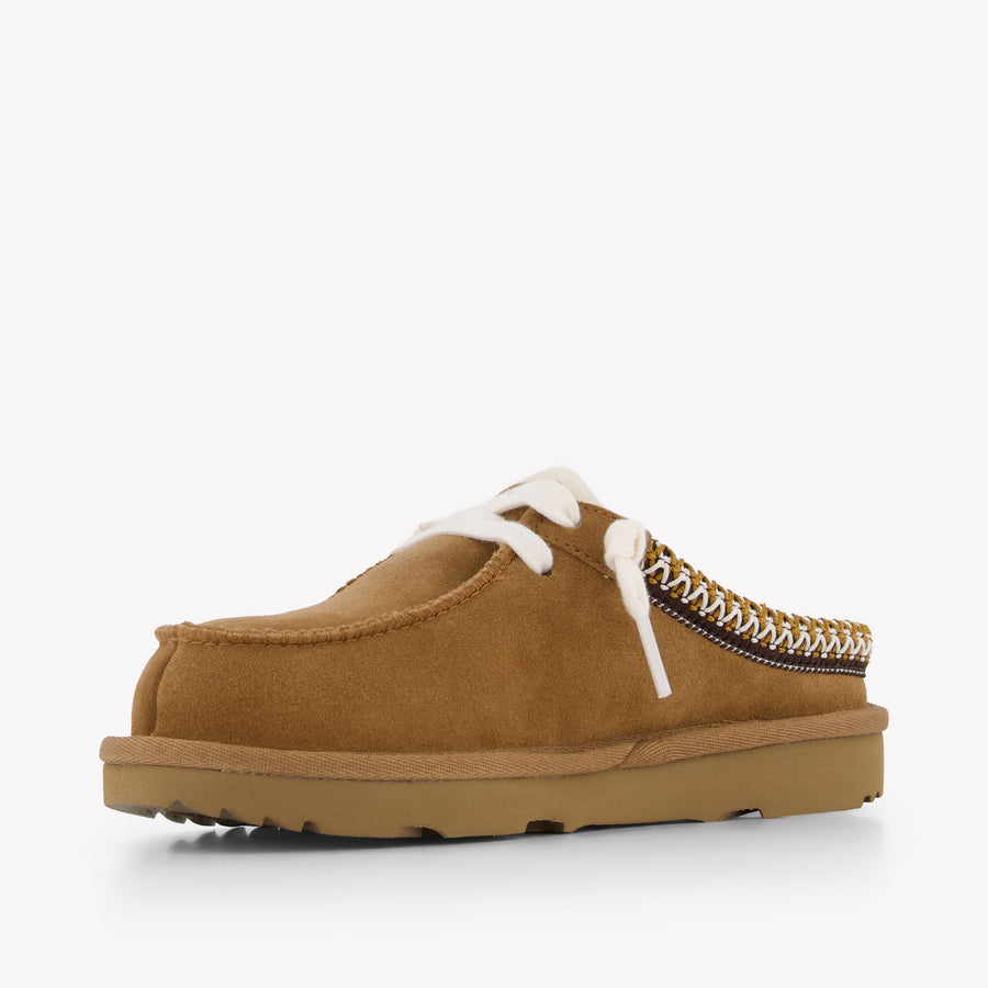 UGG Ragazze Pantofole dentro Cammello